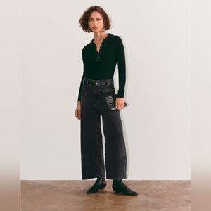 Everlane The Way High Gardener Cropped Jean